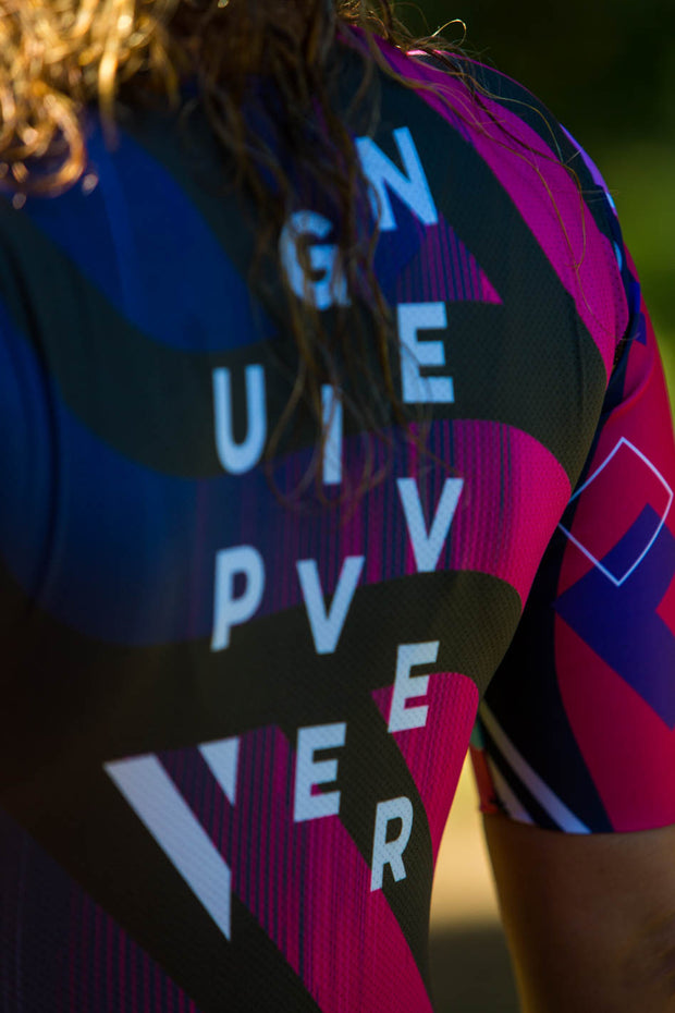 "Never Give Up"  Hyper Tri-Suit