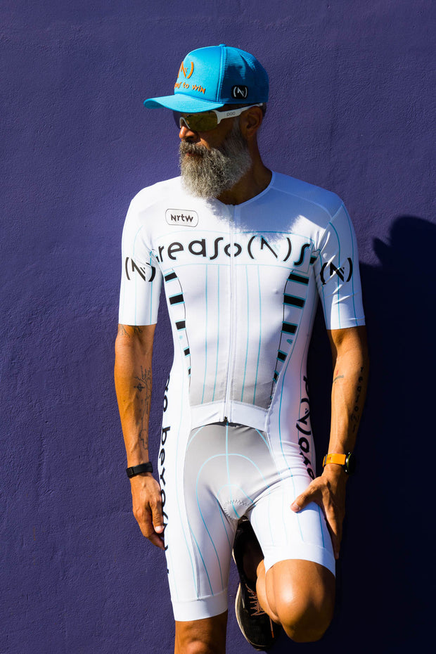 "Stripes and Style" Hyper Tri-Suit