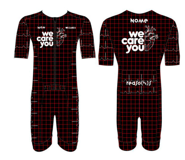 "We Care U" Hyper Tri-Suit