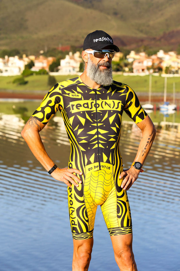 "Yellow Crazy" Hyper Tri-Suit