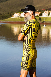 "Yellow Crazy" Hyper Tri-Suit