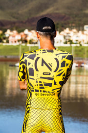 "Yellow Crazy" Hyper Tri-Suit